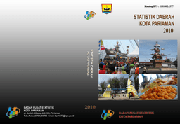 Statistik Daerah Kota Pariaman 2010