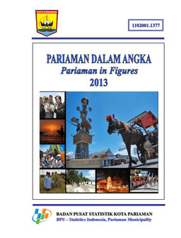 Pariaman Dalam Angka 2013