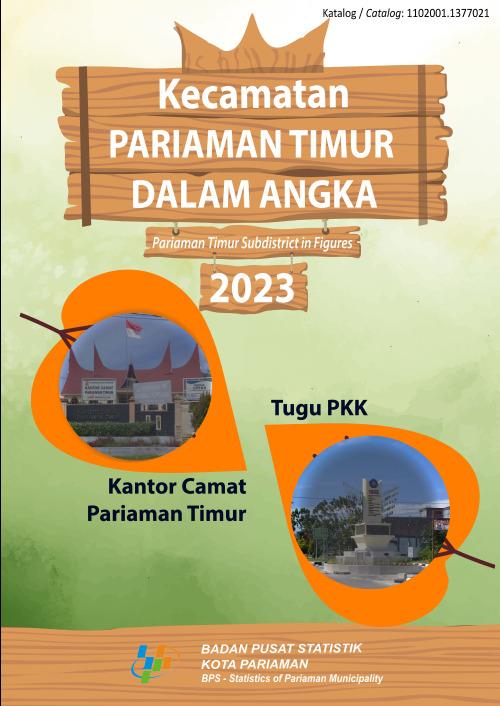 Kecamatan Pariaman Timur Dalam Angka 2023