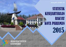 Statistik Kesejahteraan Rakyat Kota Pariaman 2015