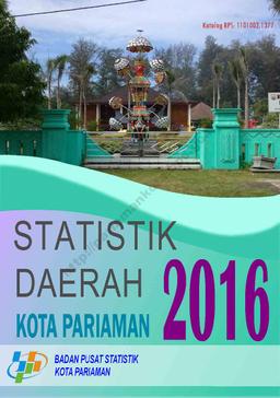 Statistik Daerah Kota Pariaman 2016