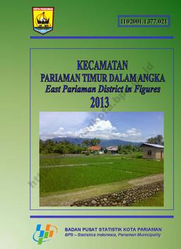 Kecamatan Pariaman Timur Dalam Angka 2013